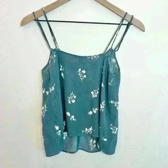 Chelsea 28 Women’s Teal Balsam Classic Bloom Cami Top Size XS - Picture 5 of 10